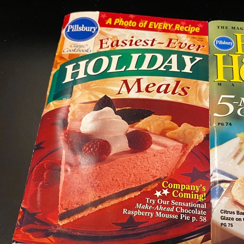 Pillsbury cookbooks covers good